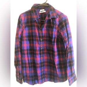 LLBean flannel, size S